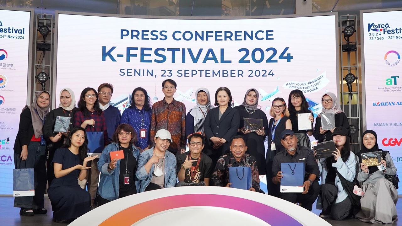 Konferensi Pers Bersama ‘Bulan Budaya Korea’ 2024